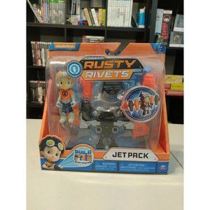 Nickelodeon Rusty Rivets Build Me Rivet System JET PACK Figure Set new open